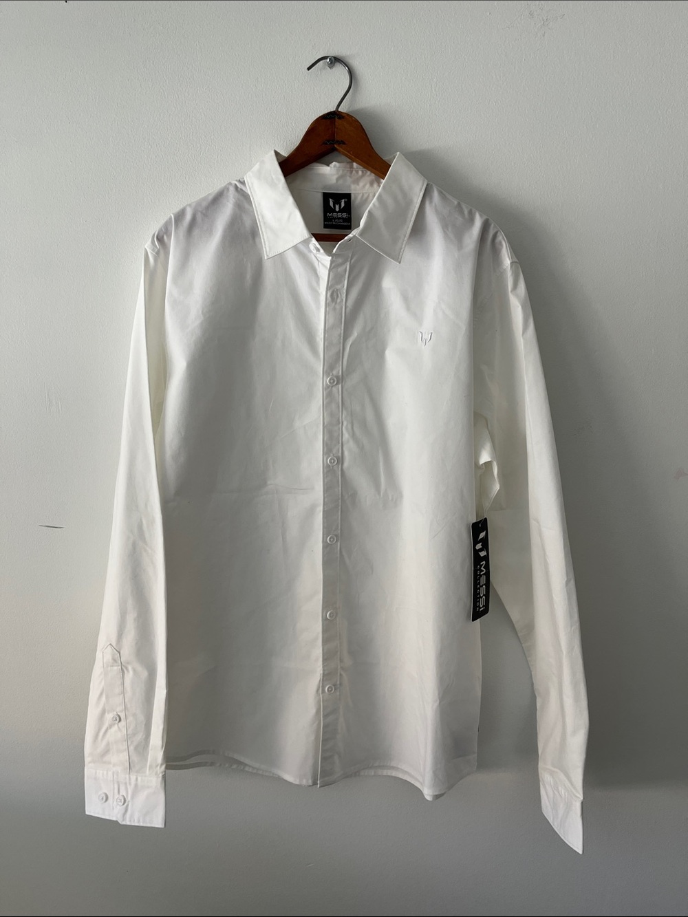 Messi button down collar shirt